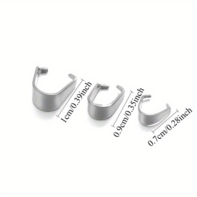 Pinch Clip Pendant Clasp Bail  - Jewelry Making Articles ulasan dan harga
