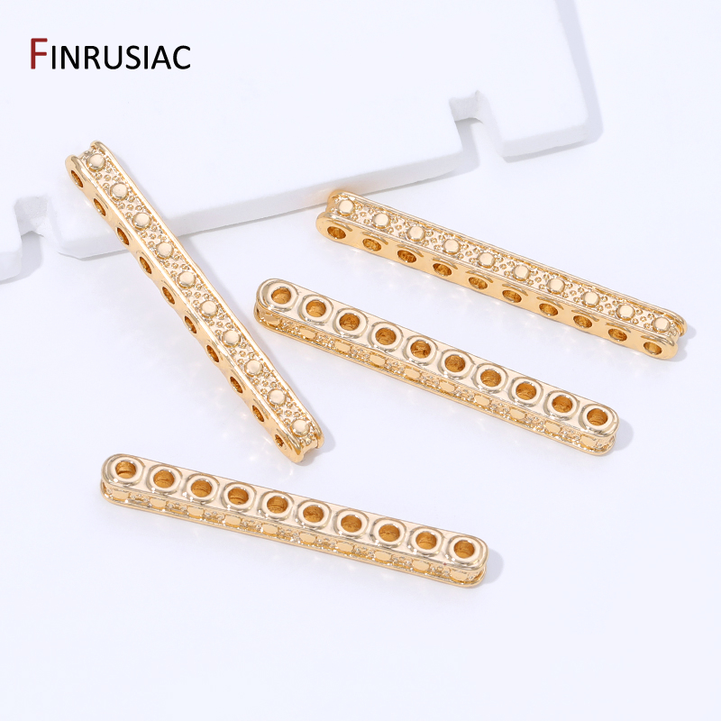 14K Gold Plated Brass Zircon B - Jewelry Making Items ulasan dan harga