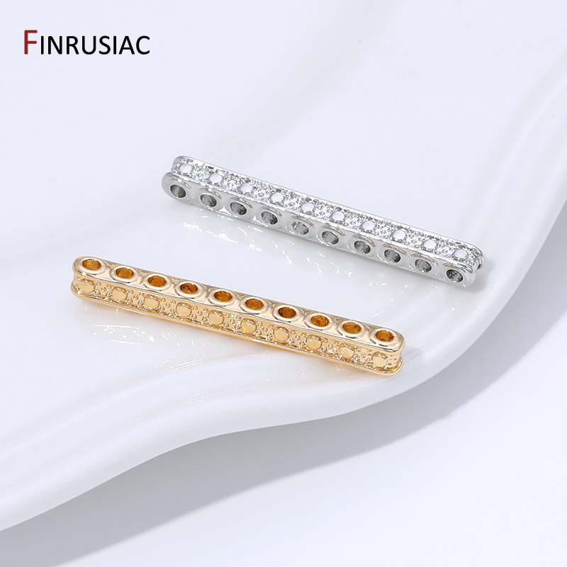 14K Gold Plated Brass Zircon B - Jewelry Making Items ulasan dan harga