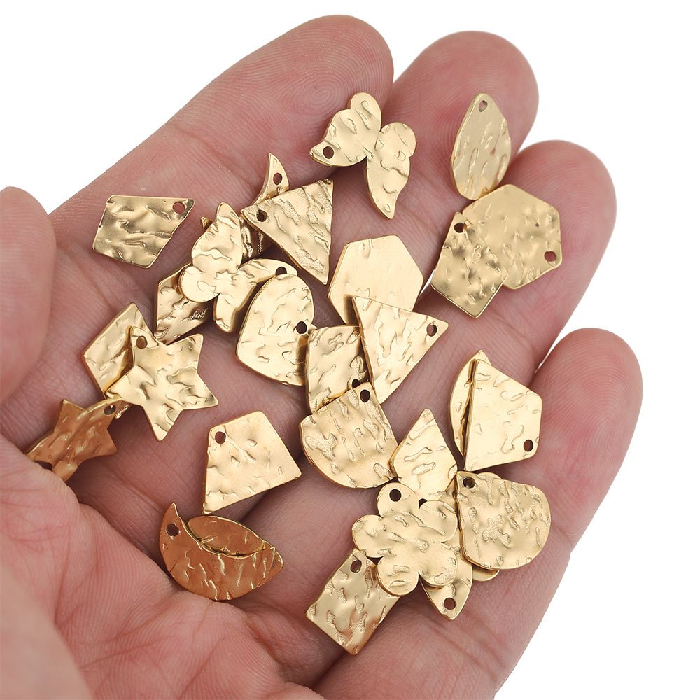 20pcs Stainless Steel Gold Pla - Jewelry Making Hammer ulasan dan harga
