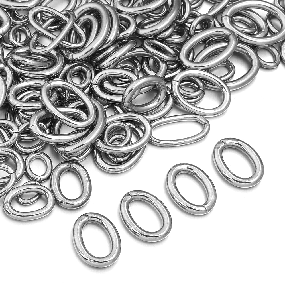 20pcs/lot Stainless Steel Oval - Jewelry Making Looper Tool ulasan dan harga