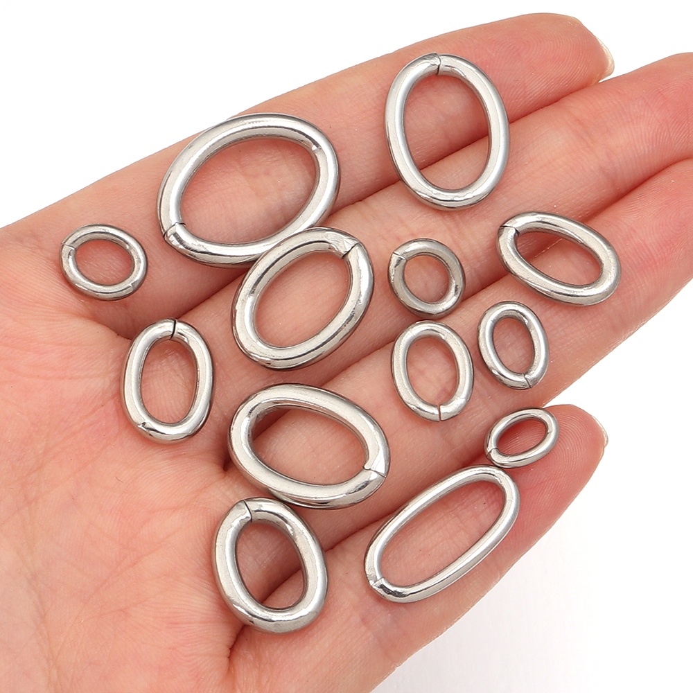20pcs/lot Stainless Steel Oval - Jewelry Making Looper Tool ulasan dan harga