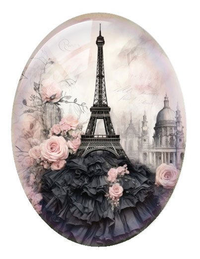 10pcs/lot Gothic Black Pink Pa - Jewelry Making Paris ulasan dan harga