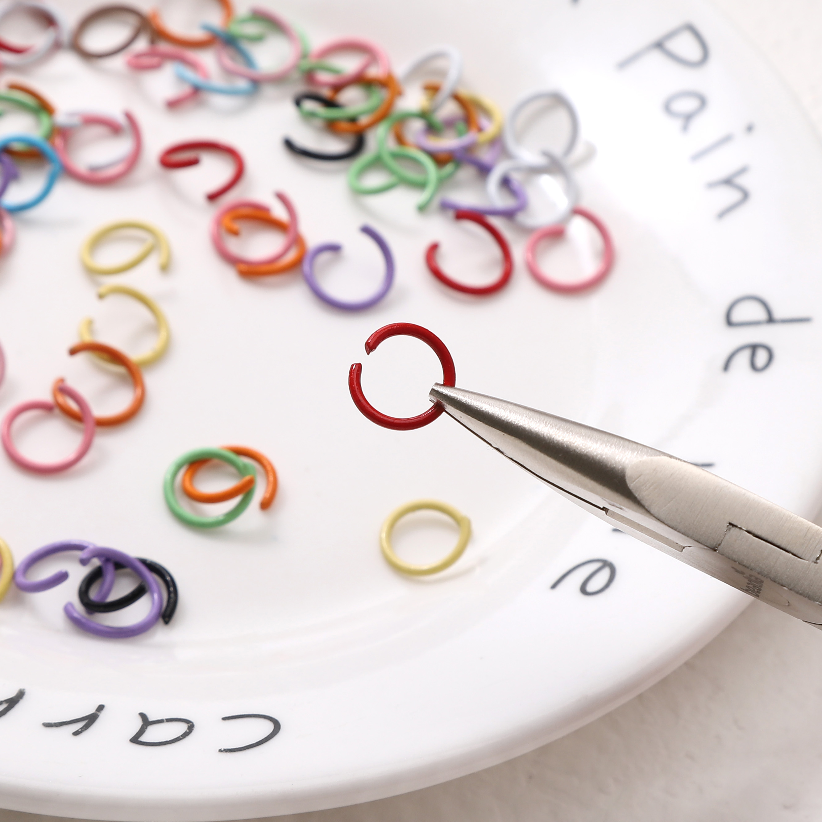 50Pcs/lot 10mm Colorful Iron S - Jewelry Making Looper Tool ulasan dan harga