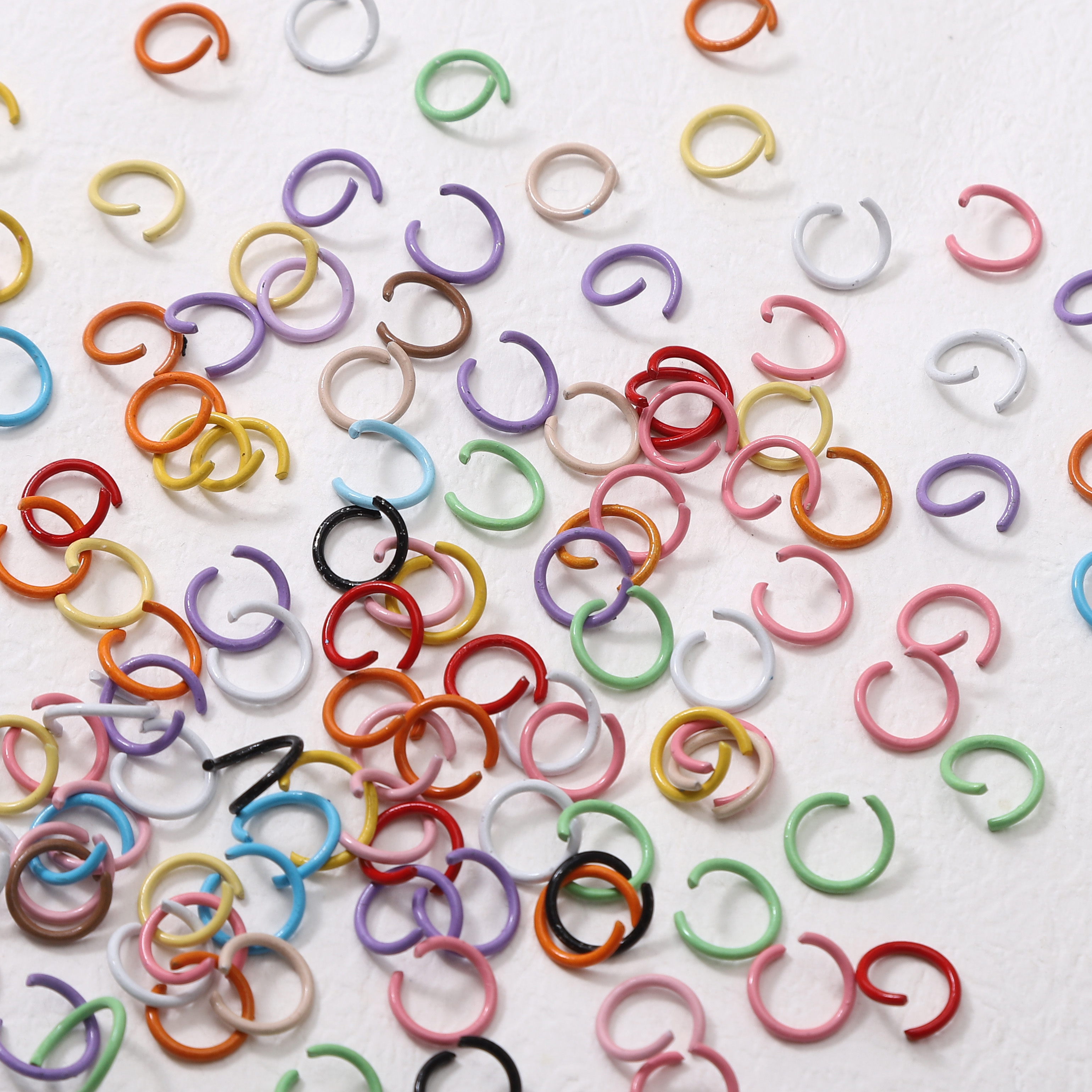 50Pcs/lot 10mm Colorful Iron S - Jewelry Making Looper Tool ulasan dan harga