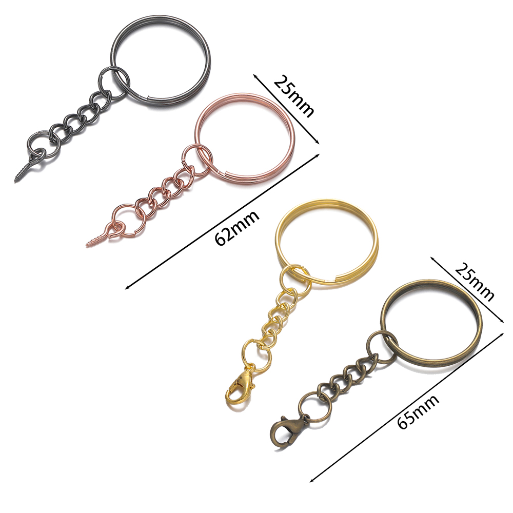 10pcs/Lot 25mm Screw Eye Pin K - Jewelry Making Looper Tool ulasan dan harga