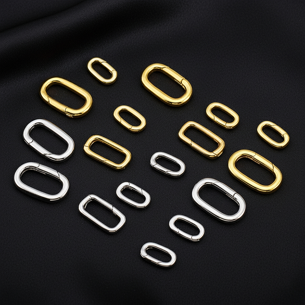 2pcs 18K Gold Plated Filled Ov - Jewelry Making Hardware ulasan dan harga