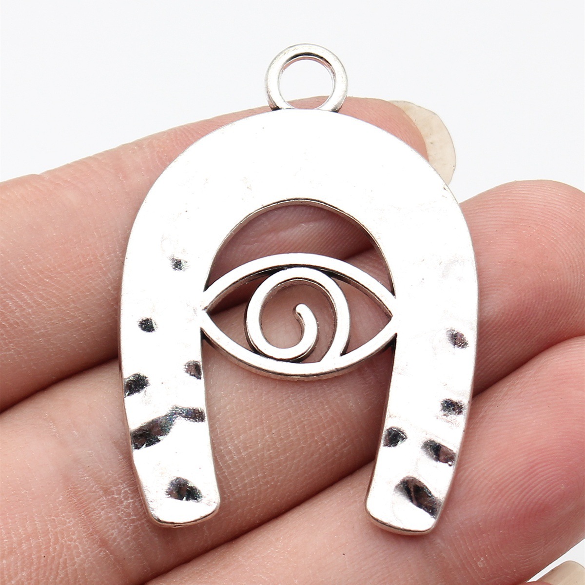 5pcs 46x34mm Antique Silver Co - Jewelry Making Hammer ulasan dan harga