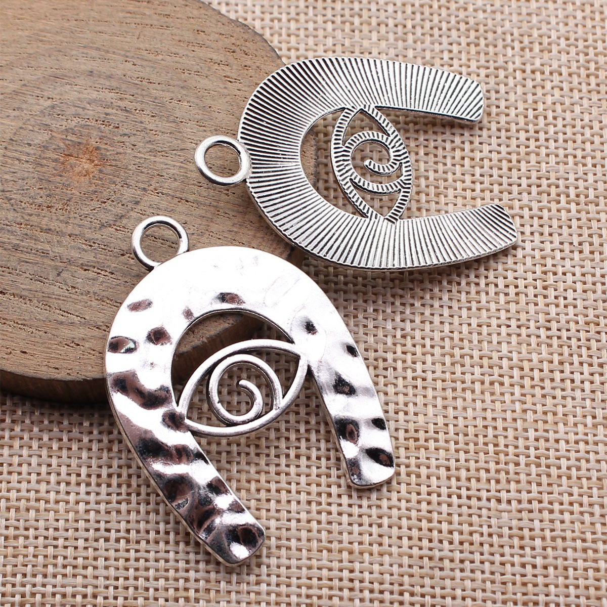 5pcs 46x34mm Antique Silver Co - Jewelry Making Hammer ulasan dan harga