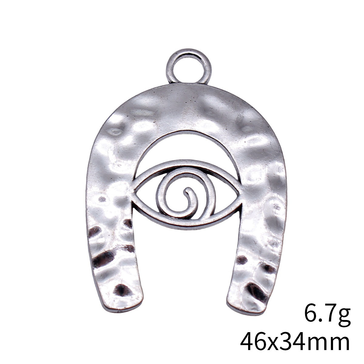 5pcs 46x34mm Antique Silver Co - Jewelry Making Hammer ulasan dan harga