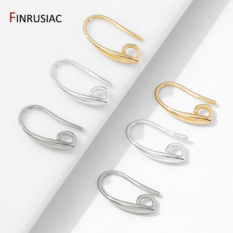 14K Gold Plated Brass Smooth E - Jewelry Making Articles ulasan dan harga